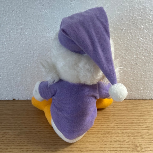Vintage Disney Mickey's Christmas Carol Plush Scrooge McDuck 1984 Stuffed Animal - Picture 3 of 8